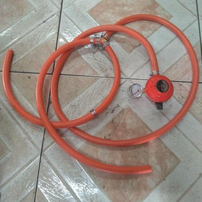 selang oven gas (2meter)/ selang cabang 3 untuk oven gas