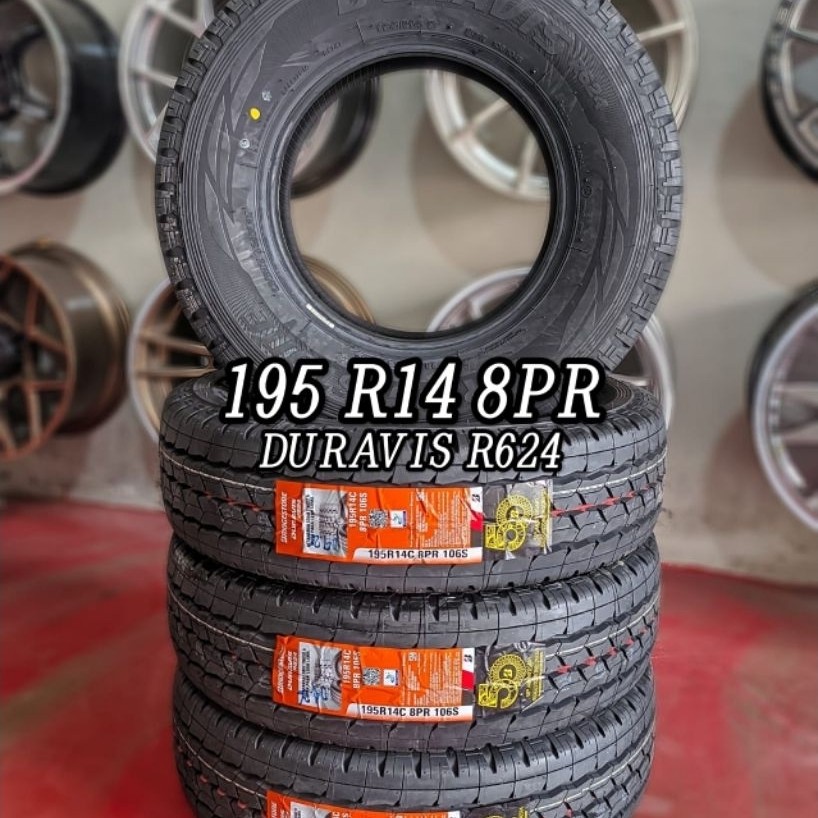 BAN BARU 195 R14 BRIDGESTONE DURAVIS