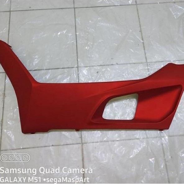 Cover Under Side PCX 160 K1Z Cover L Floor Side Dek Bawah merah dof or