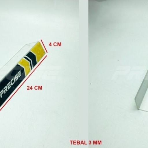 display pajangan rak sepatu acrylic preloved bekas