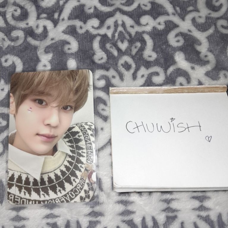 SION NCT WISH - Photocard Official MD Wish Station TC Ver. A