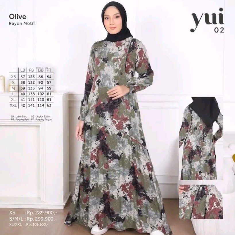 terbaru ethica Daily kekinian Yui 02 olive,grey