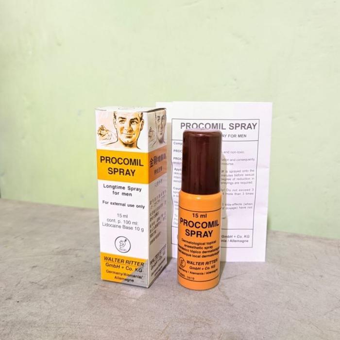 ( 100% ORIGINAL ) OBAT-SEMPROT PRIA/PROCOMIL SPRAY ASLI ISI 15 ML