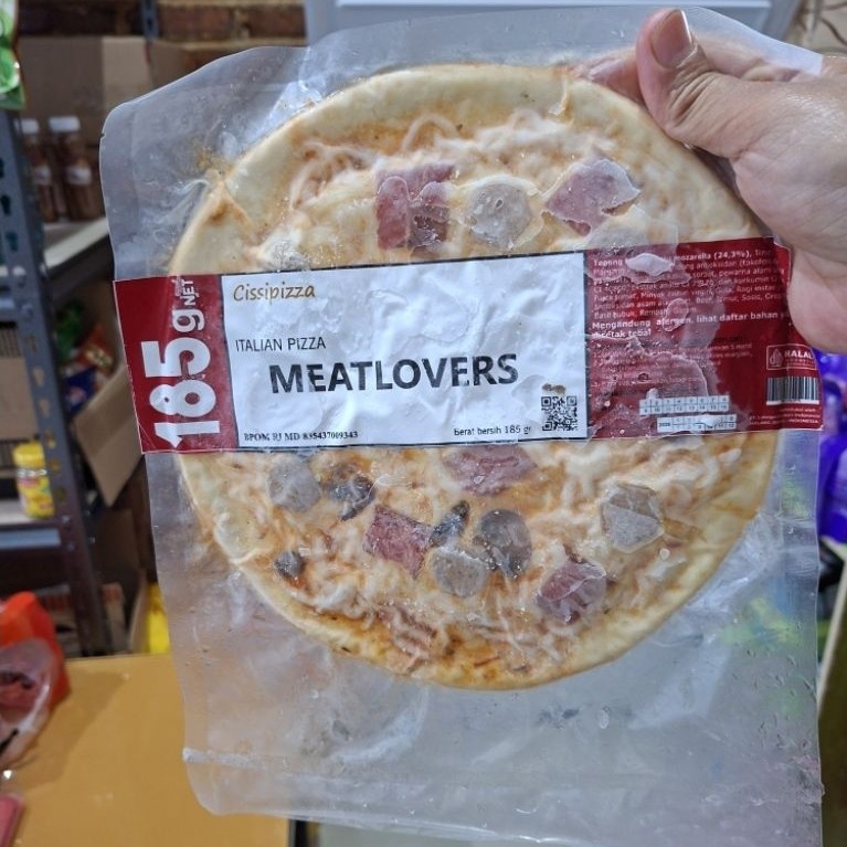 Cissipizza Italian Pizza Meatlovers 185 Gram.