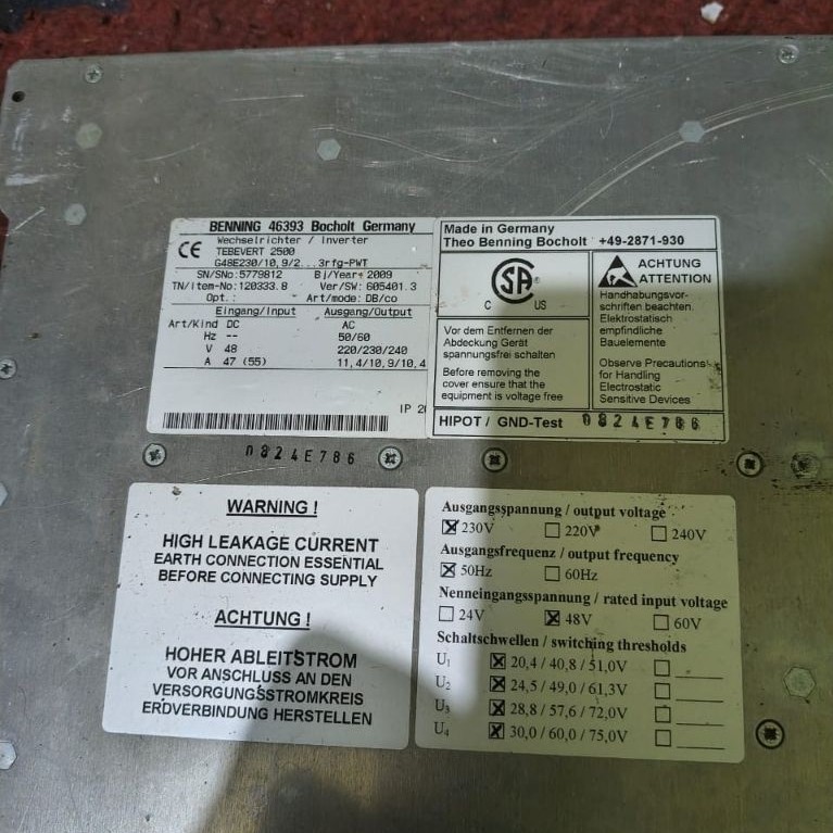 Inverter Tebevert 2500