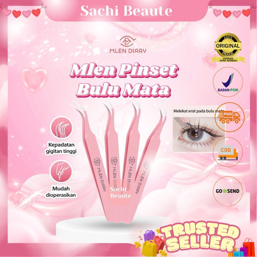 MLEN DIARY - Tweezer / Pinset Bulu Mata