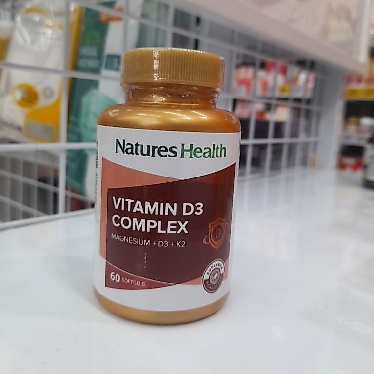 Natures Health D3 Complex (D3+k2 Magnesium)