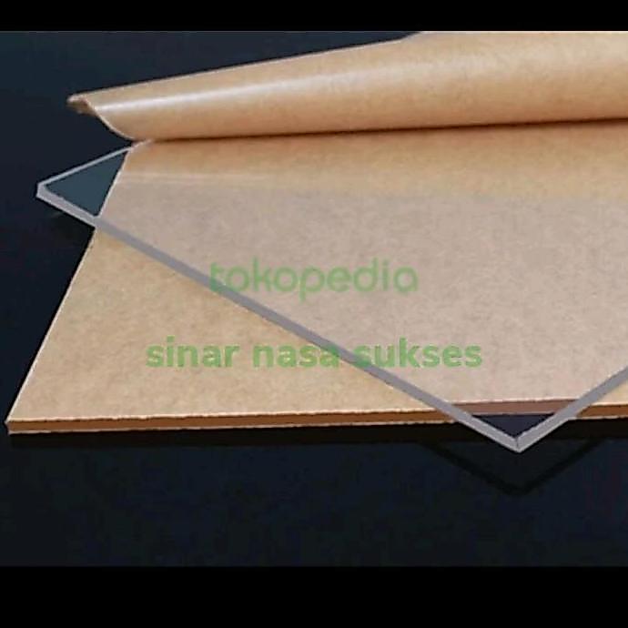 Ready Akrilik Bening 4mm x 12cm x 17cm / Akrilik Sheet Lembaran