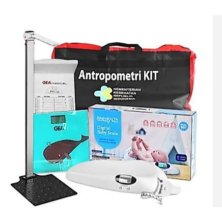 Stunting kit ,Antropometri Kit , Stunting Kit Set Lengkap Ekonomis Kemenkes - Pemantauan Pertumbuhan
