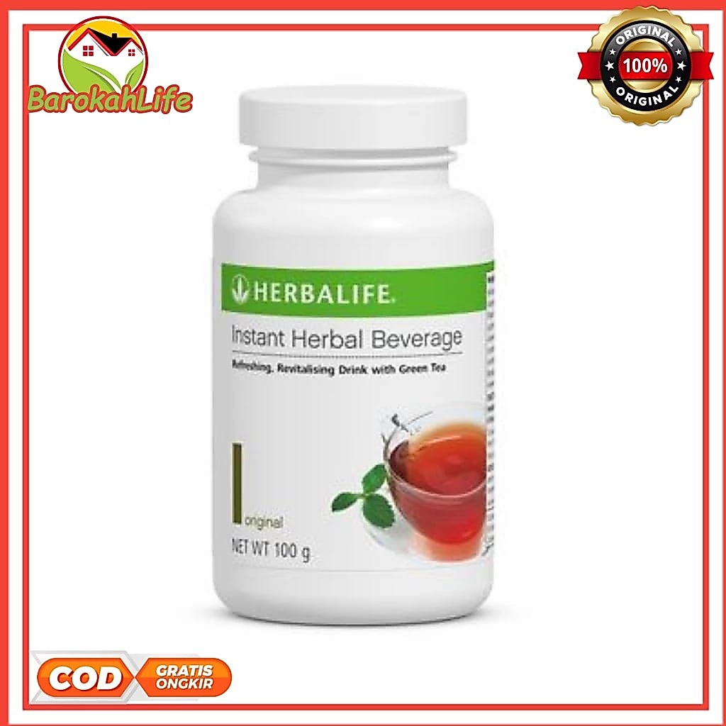 Herbalife Teh Instan Thermojentic Teh Penurun Berat Badan Teh Diet TEH HERBALIFE THERMOJETIC TERLARI