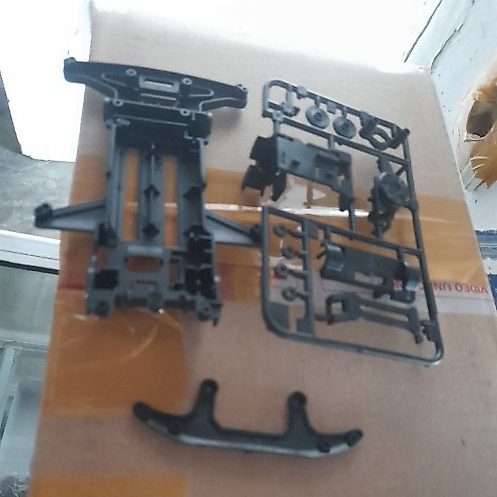 carbon chassis tz x set replika tamiya