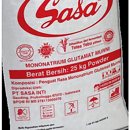 Sasa MSG 25kg halus BPOM RI MD 278113006070