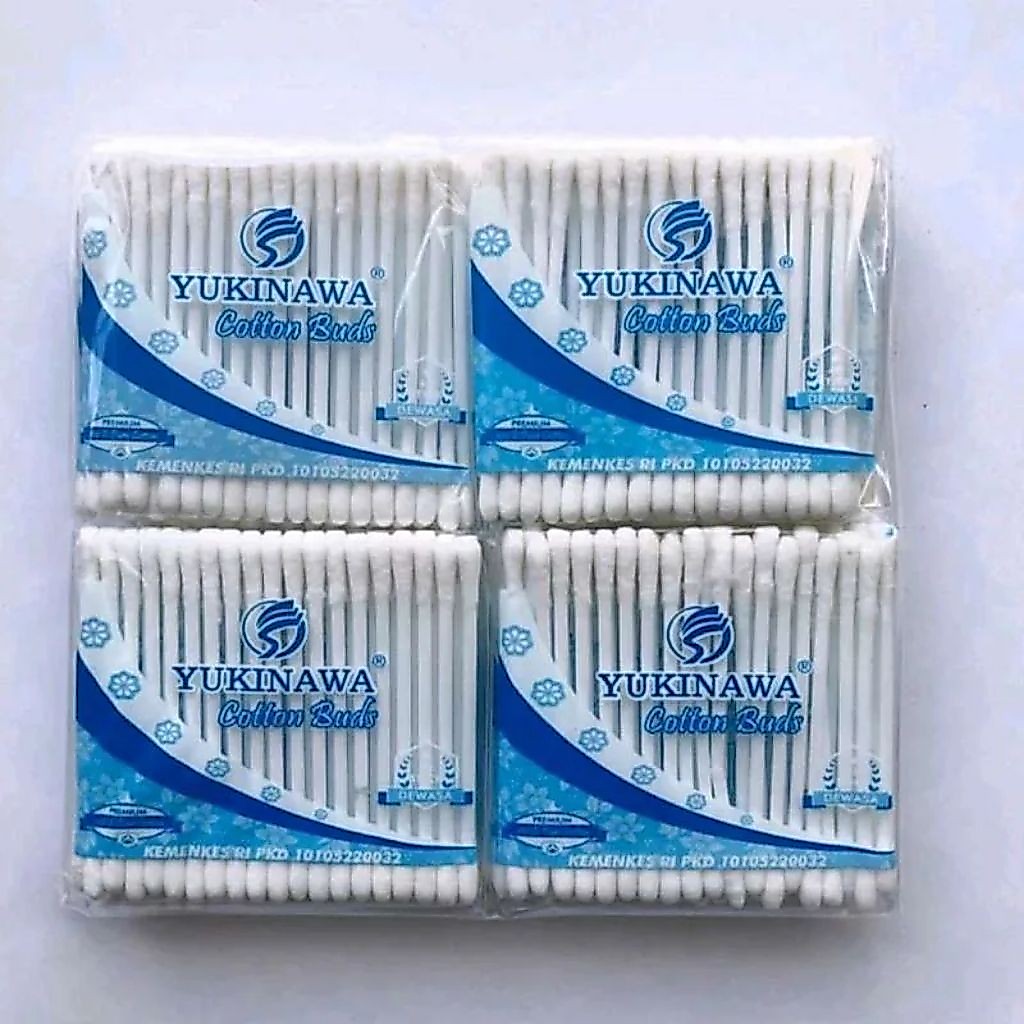 COTTON BUD YUKINAWA  / Cotton Bud Baby / Cotton Bud Anak DEWASA 1 Lusin 12 Pak