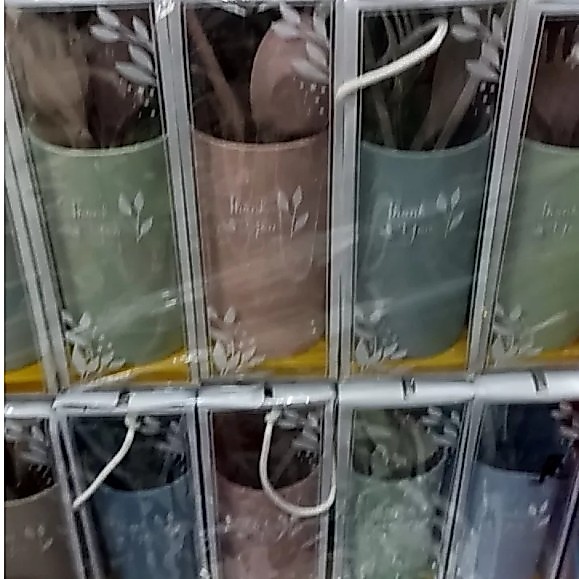 25 PCS MIKA MOTIF SLIM PENDEK / MIKA UNTUK SOUVENIR BOTOL NICE / MIKA SOUVENIR GELAS BAMBU