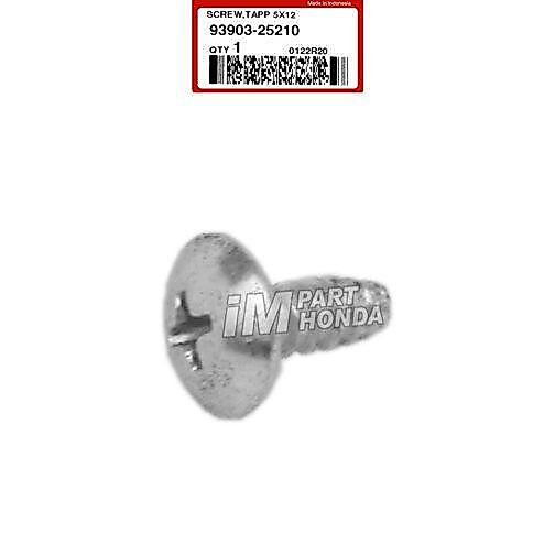 93903-25210 Baut Ulir Drat Kasar Kecil Pendek Screw Tapping 5X12