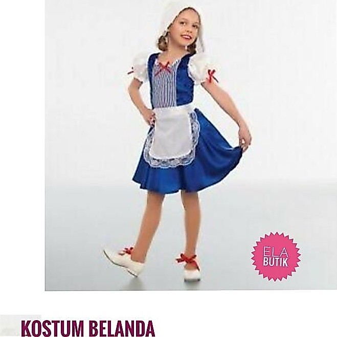 ASLI kostum belanda-kostum internasional-anak-kostum noni belanda READY STOCK