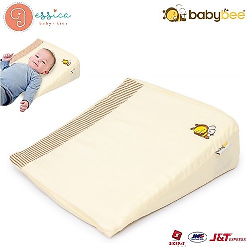 Babybee - Sloped Pillow With Case - Bantal Bayi Anti Gumoh (Muntah)