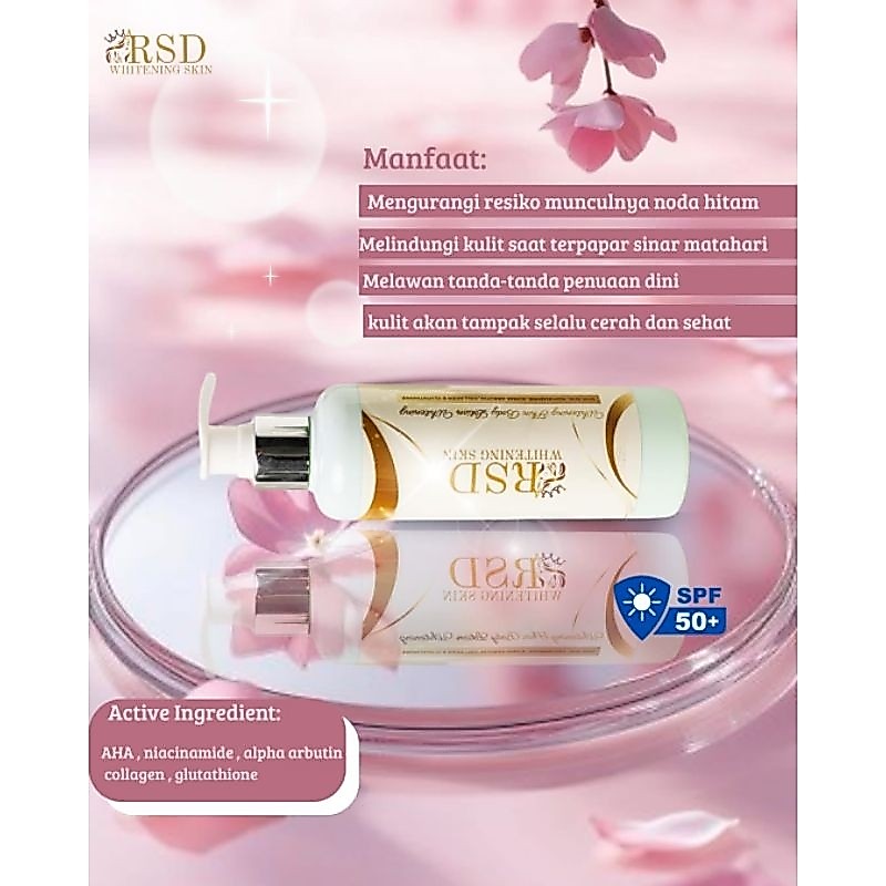 RSD WHITENING SKIN 150ml [ FREE ONGKIR & GIFT ]
