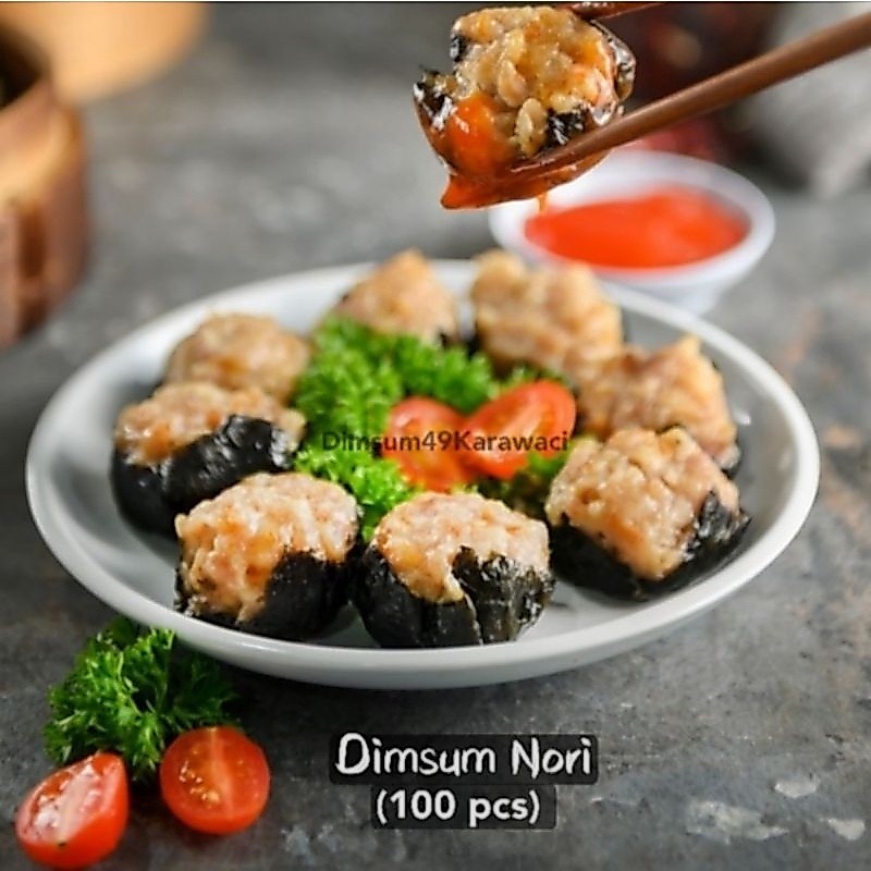 DIMSUM 49 NORI RUMPUT LAUT HARGA PABRIK TERMURAH SEJABODETABEK/FROZEN FOOD HALAL KARAWACI.