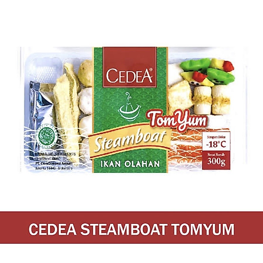 CEDEA STEAMBOAT SET TOMYAM 300 GR
