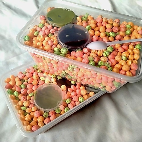Rice Crispy NyamNyam Crunchy Selai Coklat Strawberry Greentea