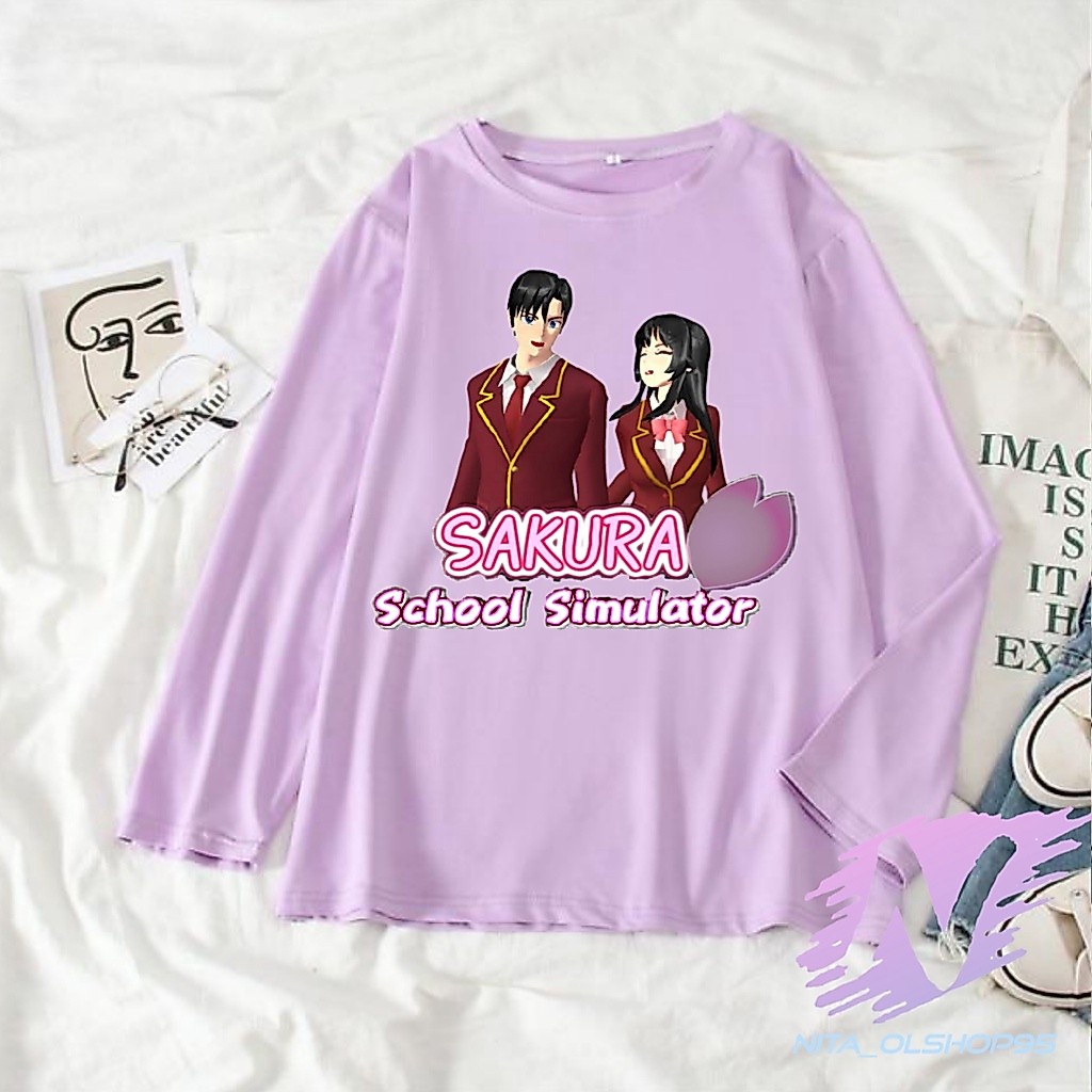 sakura school simulator kaos anak sakura school simulator baju kaos anak sakura tarbaru