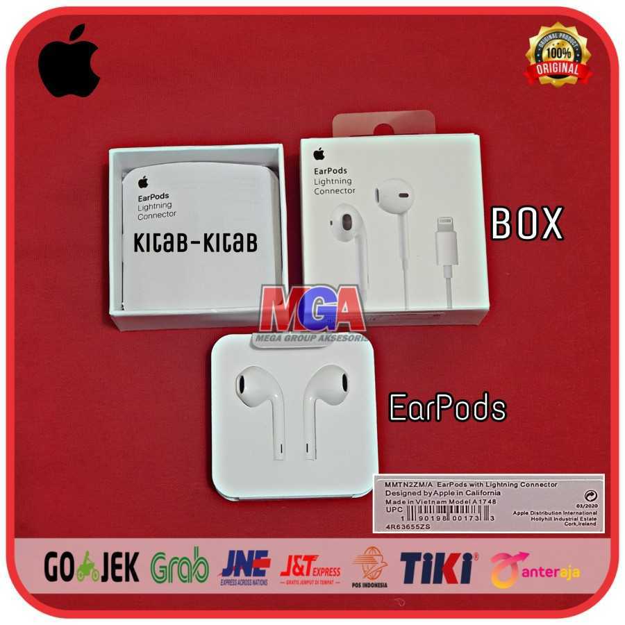 Earpods Earphone iPhone 7 7+ 8 8+ IP 11 X XR XS Max XR Original Apple