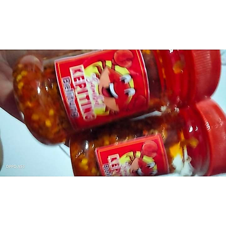 sambal daging  kepiting kemasan 150 ml