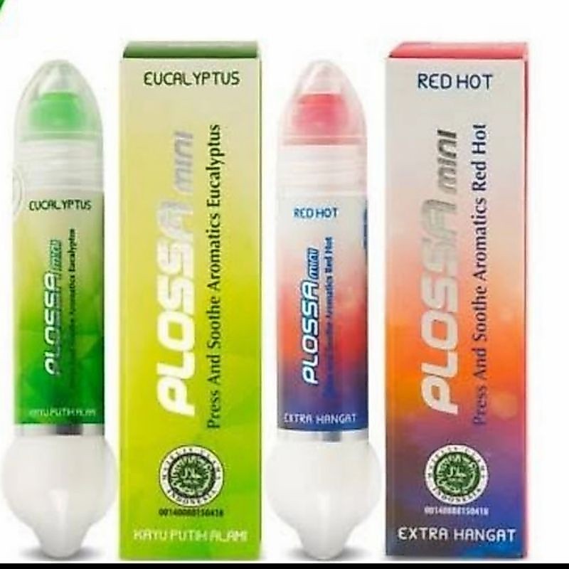 Plossa mini minyak angin citrus, redhot