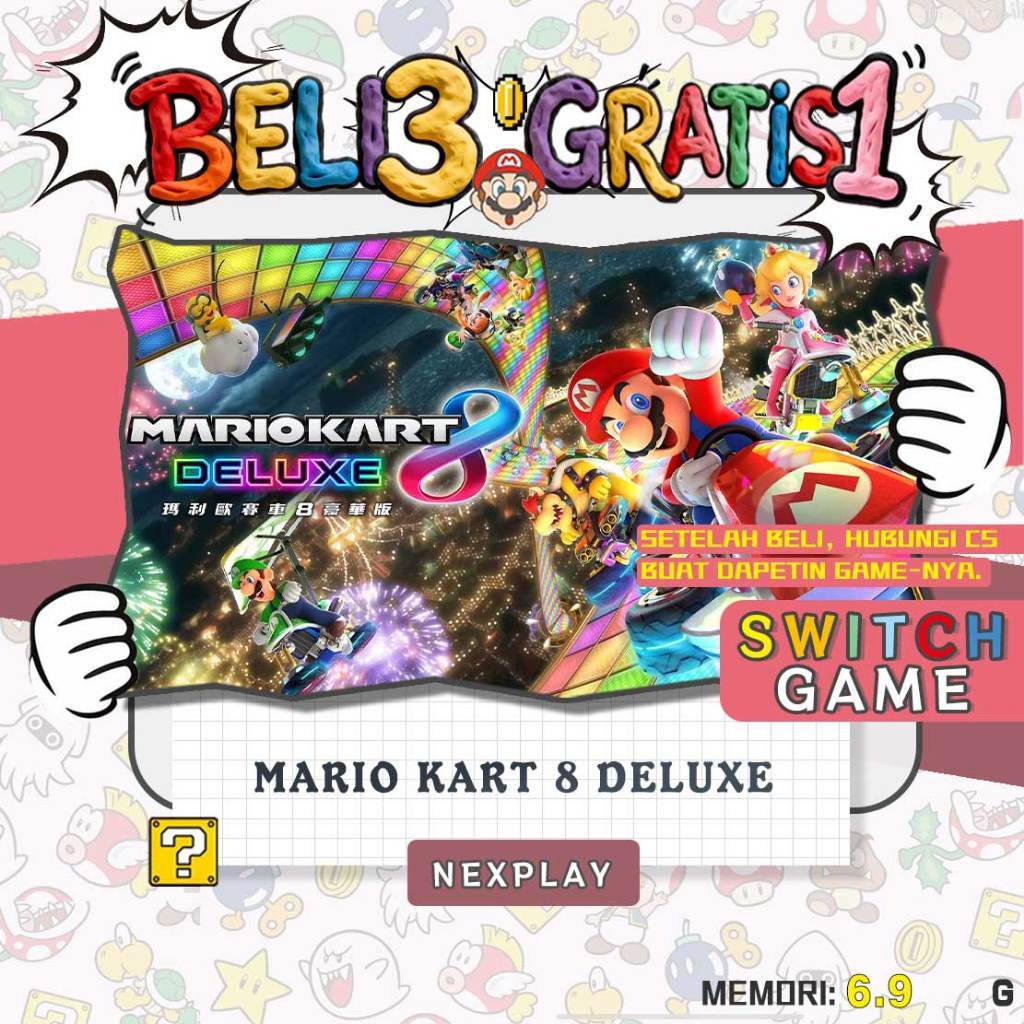 Mario Kart 8 Deluxe –  Nintendo