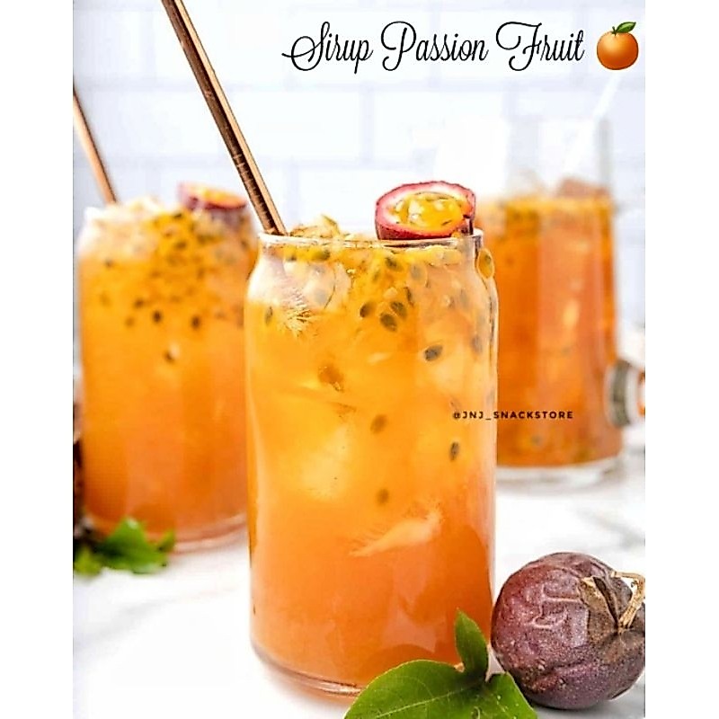 PASSION FRUIT SYRUP / SIRUP MARKISA 100ML