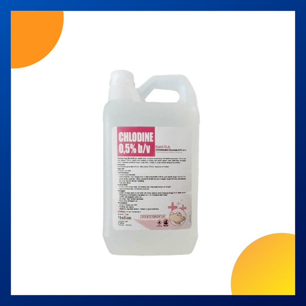 Chlodine 4% Handrub 5 Liter Botol