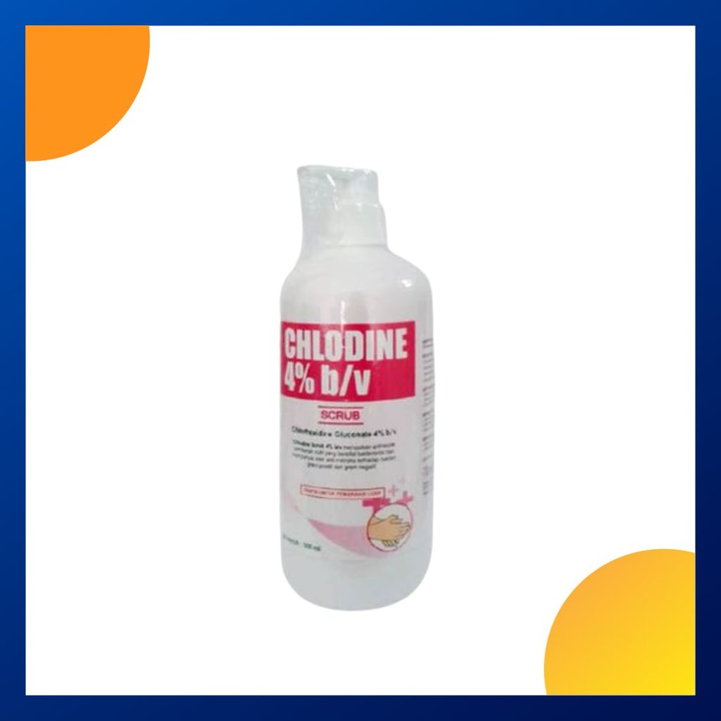 Chlodine 4% Handrub Scrub 500 Ml Botol