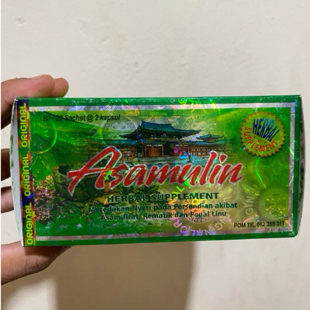 [BISA COD] asamulin kapsul original 100%