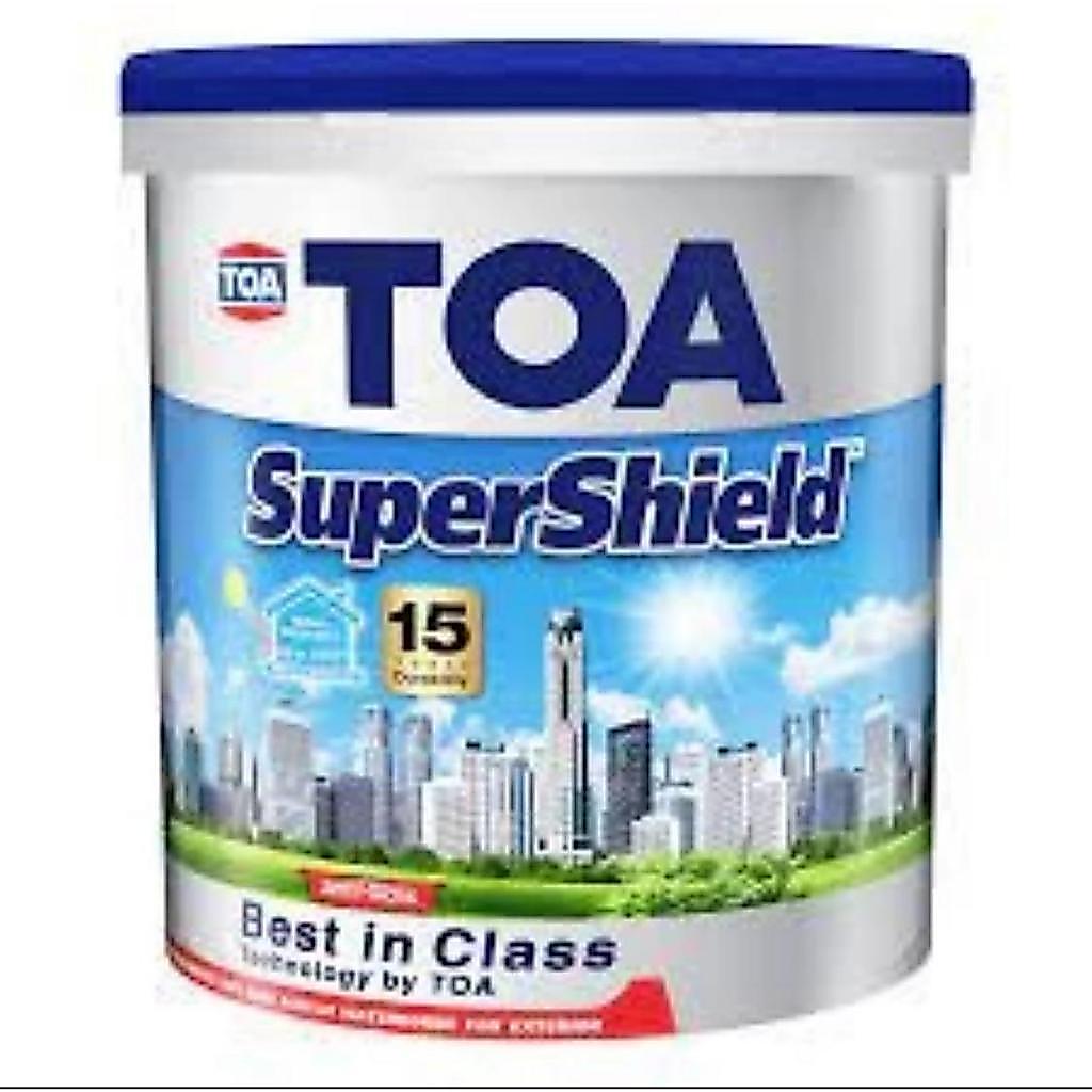 CAT TEMBOK TOA SUPERSHIELD EKSTERIOR SEMI GLOSS 2,5 Lt