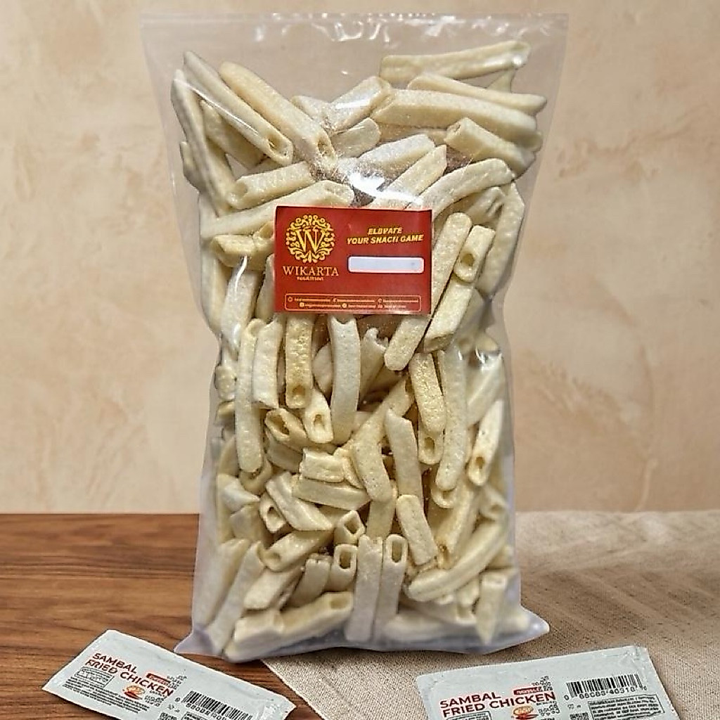 STICK POTATO 220gran potato saos stik kerupuk kentang snack gurih camilan kiloan 220gram POTATO STIK