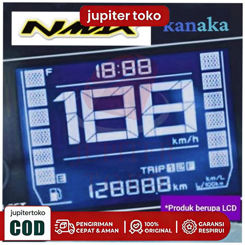 LCD NMAX LCD Speedometer Yamaha NMAX 2018 - 2019 Kondisi Baru dan Original MID Nmax