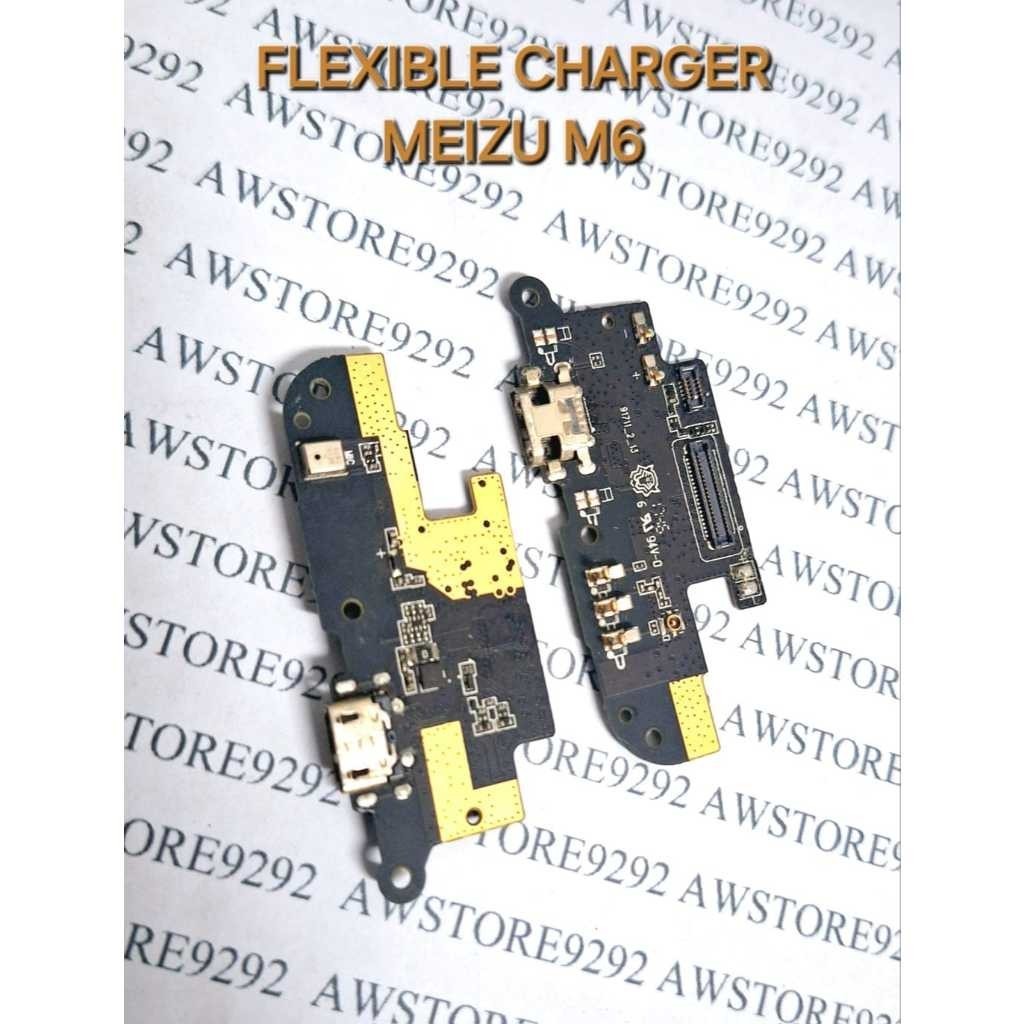 Flexible fleksibel Konektor Charger MEIZU M6 papan cas meizu m6 con cas meizu m6 flexible charger me