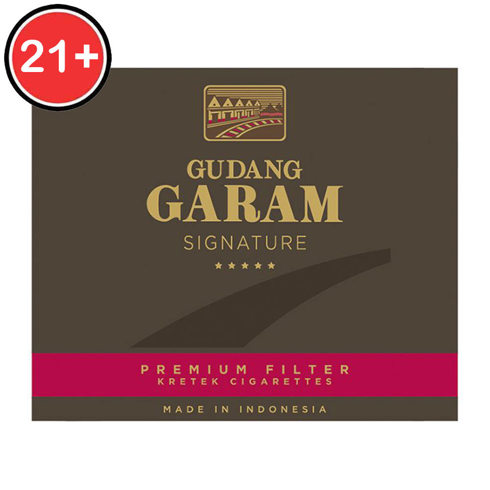 GUDANG GARAM ROKOK FILTER SIGNATURE  12'S