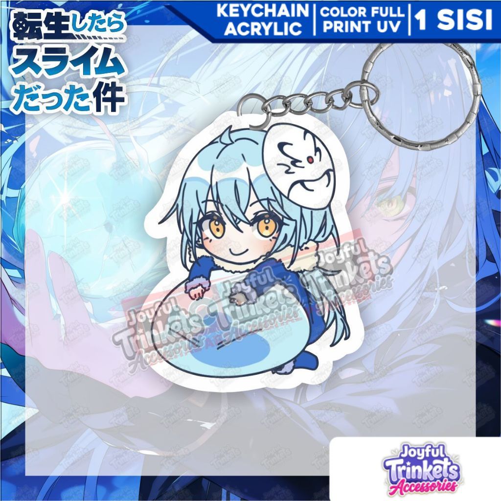 Gantungan Kunci Rimuru Tempest Tensei Shitara Slime Datta Ken - Gantungan Kunci Anime Tensei Shitara