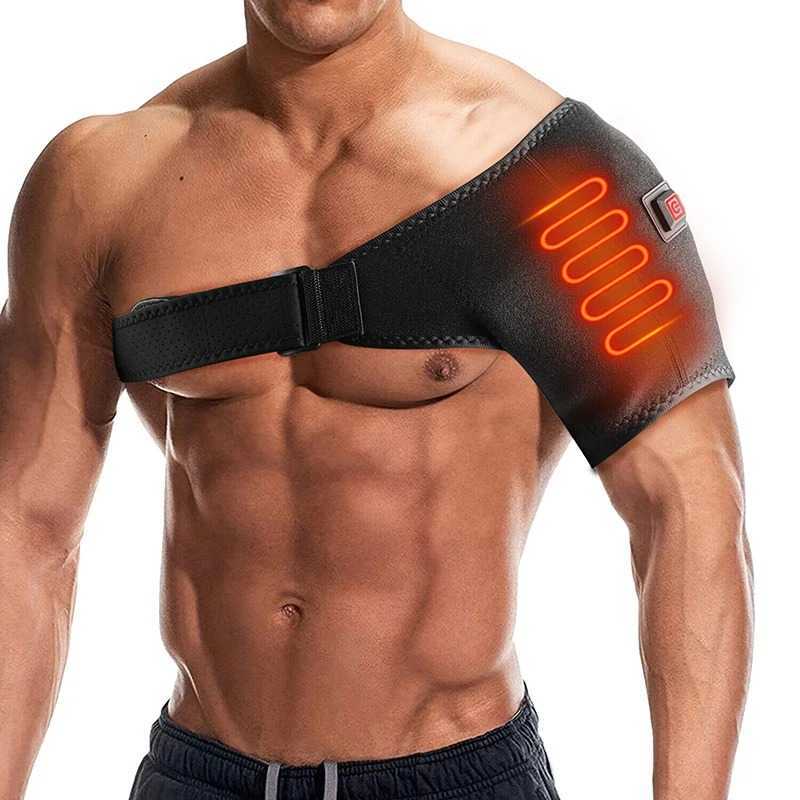 COD 1 Pcs Shoulder Brace Hot Compress Alat Korset Pijat Terapi Kompres Panas Hangat Pereda Nyeri Ced