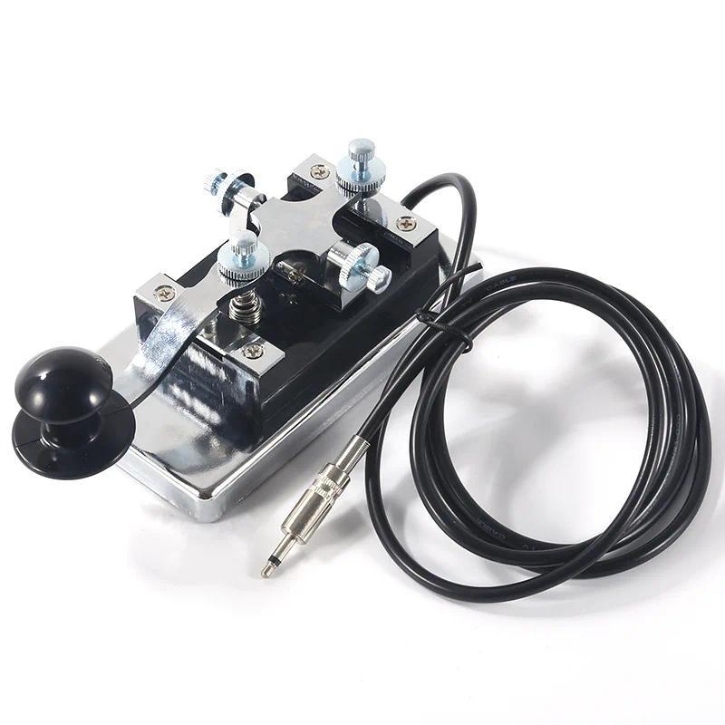 Stainless Steel HY-K4 Morse Wrench Set Portable Telegraph Key Paddle Key Handy CW Morse Keyer for Sh