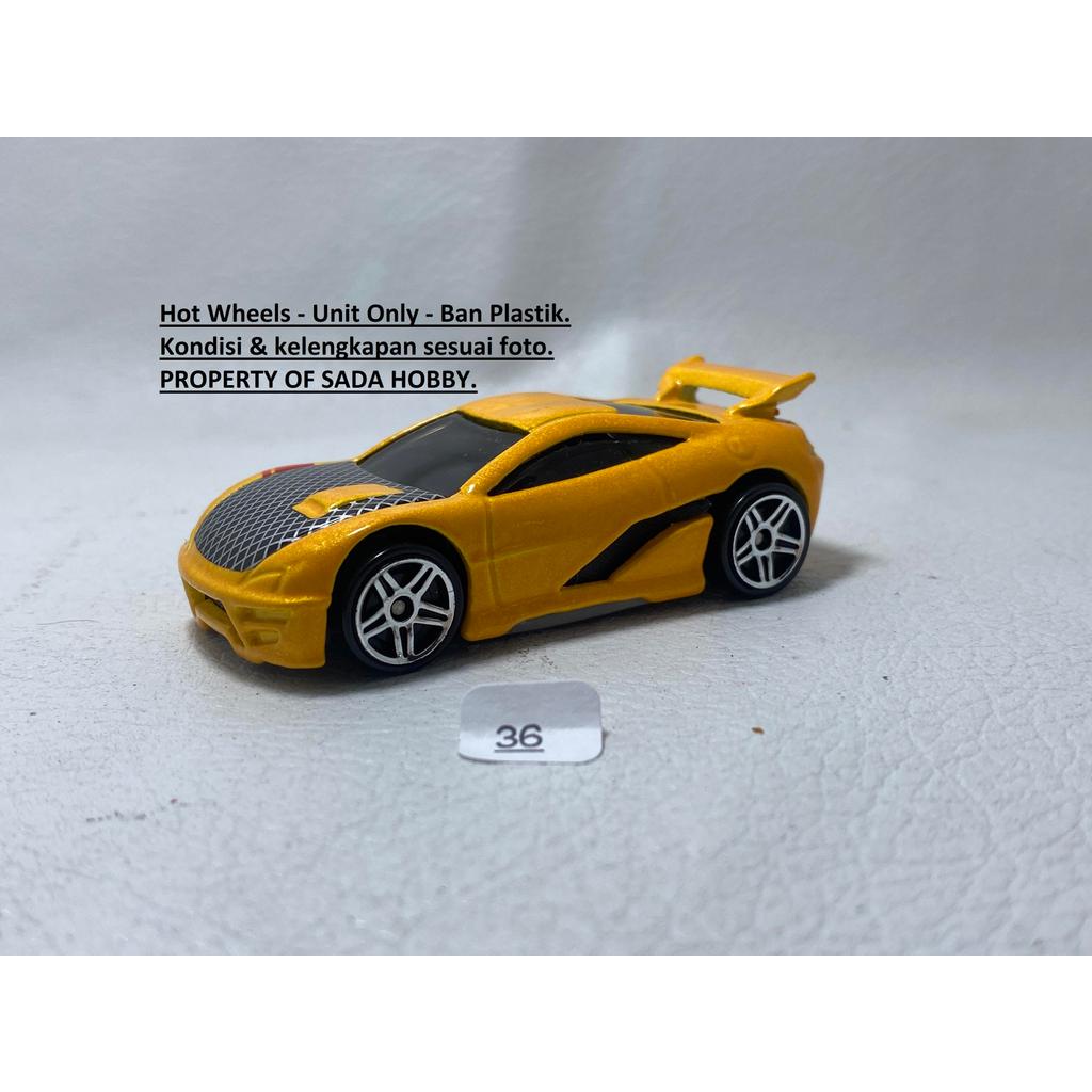 Hot Wheels Sho-Stopper Yellow First Edition Unit Only