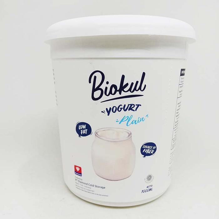BIOKUL STIRRED PLAIN  YOGHURT 1 LITER