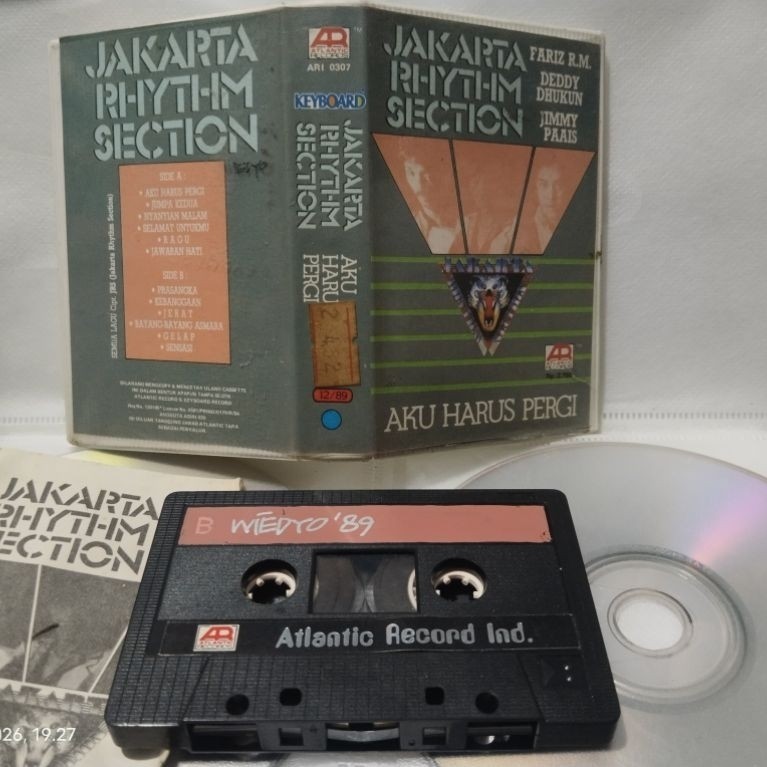 kaset pita JAKARTA RHYTHM SECTION fariz rm, deddi dhukun