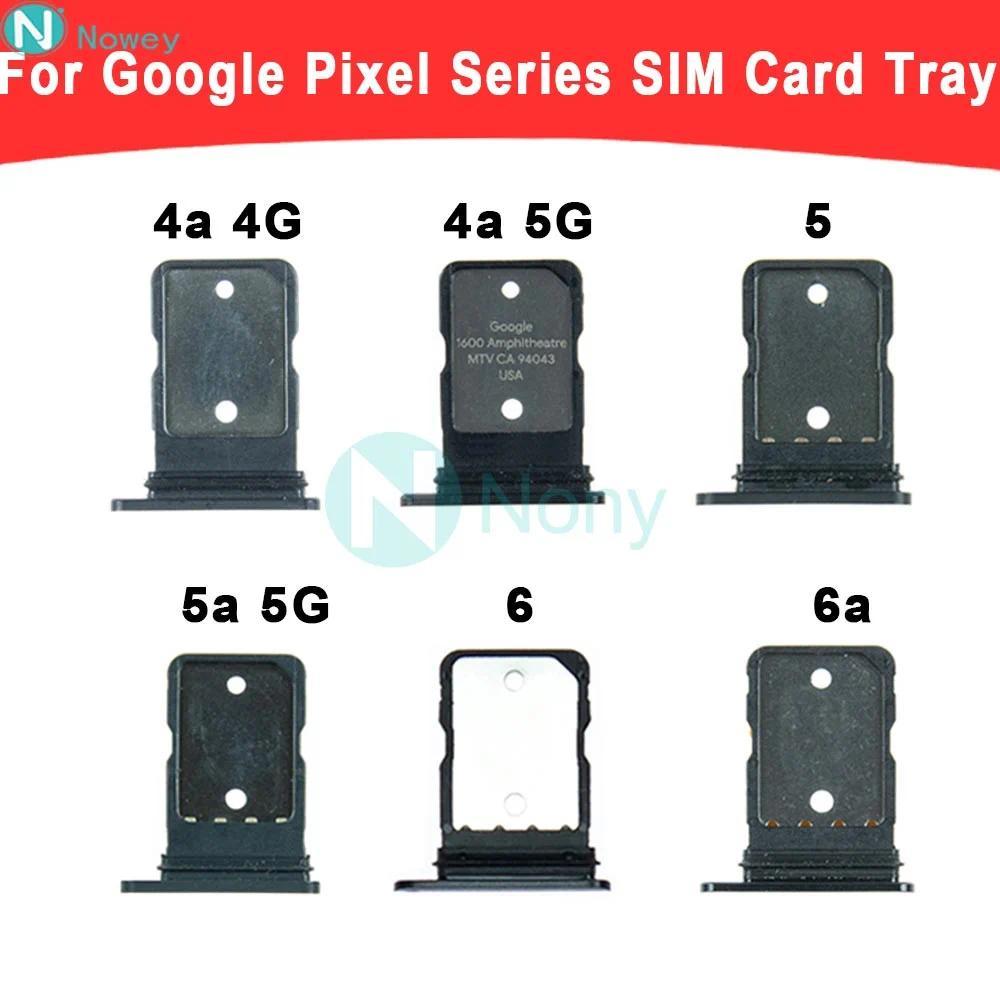 SIM Card Tray For Google Pixel 4a / Pixel 4a 5G / Pixel 5 / Pixel 5a 5G / Pixel 6 / Pixel 6a Phone S