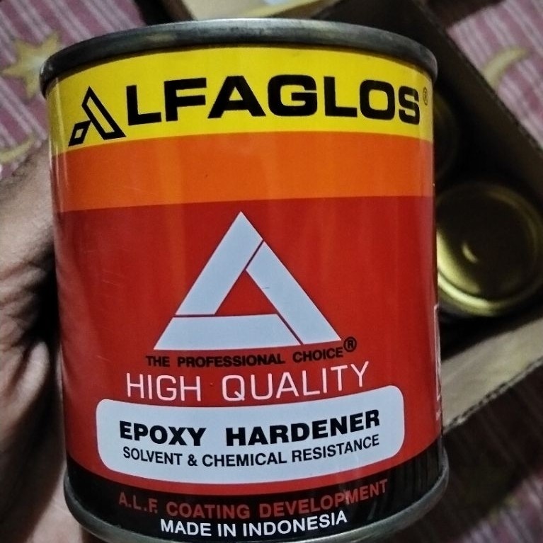 HARDENER khusus epoxy nippe, danaglos,alfaglos ,