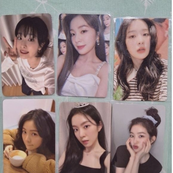 photocard irene red velvet irene latte Queendom
