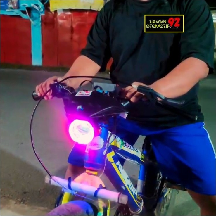 Lampu Proji Biled Sepeda / Aksesoris Lampu Biled Sepeda Balap