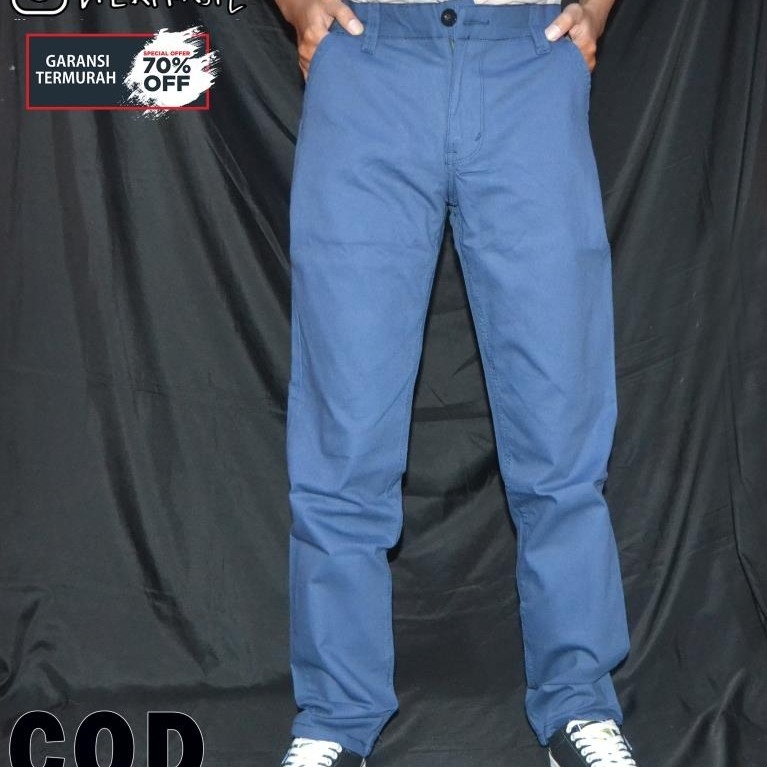 CHINO HEYHO JAKCLOTH CELANA CHINO HEYHO JAKCLOTH HIGH QUALITY DISTRO PRIA WANITA COTTON TWILL BANDUN